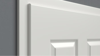 planeo Porte intérieure laquée Laque 2.0 - Gido 9016 Laque blanche
