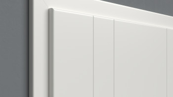 planeo Porte intérieure laquée Laque 2.0 - Ibo 9010 Laque blanche