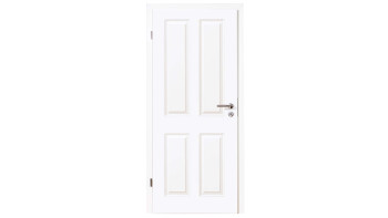 planeo Porte intérieure laquée Laque 2.0 - Gianrico 9016 Laque blanche