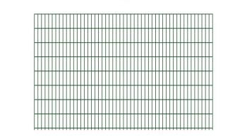 Panneau double fil léger 6/5/6 - Largeur 2510 mm RAL 6005 vert mousse