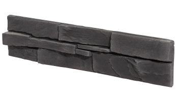 planeo StoneWall Solid Latte de pierre - obsidienne