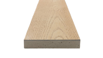 planeo Authoria PureBoard Lame de terrasse massive - Ashwood 3.6m structuré