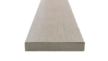 planeo Authoria PureBoard Plancher de terrasse massif - Light Grey 3.6m structuré