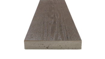 planeo Authoria PureBoard Plancher de terrasse massif - Natural Brown Oak 3.6m structuré
