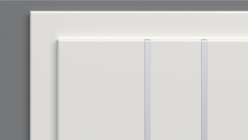 planeo Porte intérieure laquée Laque 2.0 - Lando 9016 Laque blanche