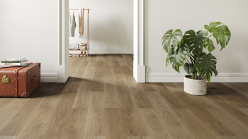 planeo Sol PVC rigide clipsable - Chêne Athen Plancher XL de 1,82 m de long (P12206U)