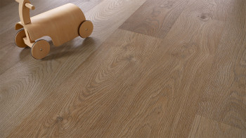 planeo Sol PVC rigide clipsable - Chêne Korfu Plancher XL de 1,82 m de long (P42206U)