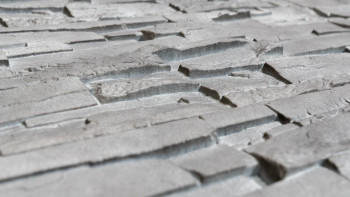 planeo panneau de façade aspect pierre - NoviStone Basalt 1054 x 334 mm