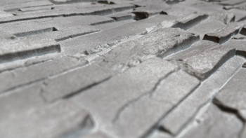 planeo panneau de façade aspect pierre - NoviStone Basalt 1054 x 334 mm