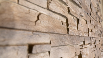 planeo panneau de façade aspect pierre - NoviStone Brownstone 1054 x 334 mm