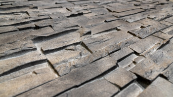 planeo revêtement mural  aspect pierre - NovikStone DS Silex Flint - 1054 x 334 mm