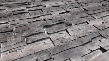 planeo panneau de façade aspect pierre - NoviStone Lava 1054 x 334 mm
