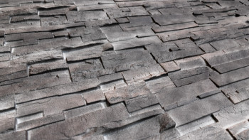 planeo panneau de façade aspect pierre - NoviStone Lava 1054 x 334 mm
