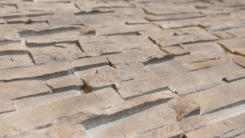 planeo panneau de façade aspect pierre - NoviStone Limestone 1054 x 334 mm