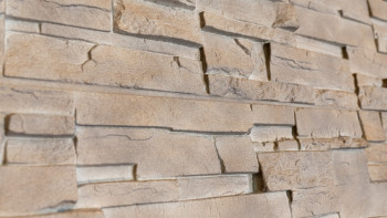 planeo panneau de façade aspect pierre - NoviStone Limestone 1054 x 334 mm