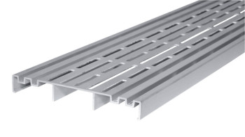 planeo griles de ventilation pour terrasses - profil de ventilation 1200x150x20mm
