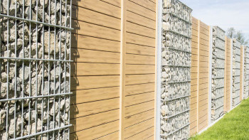 planeo Fassado - bardage façade composite chêne brun
