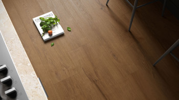 planeo Vinyle à coller - Objet Woodline Chêne brun naturel | Grain synchronisé (PLDD2570-ENB)