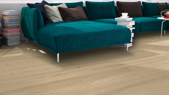 planeo Vinyle à clic rigide - FlexCore 30 Misty Oak | Isolation phonique intégrée (plfc-5023FS30)