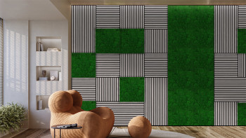 planeo Panneau acoustique - MixWall Timber Touch Velen Oak 52 x 52 cm | Placage en bois véritable (PLMW-20011A)