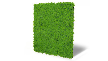 planeo Panneau acoustique - MixWall Moss Mood Lime Green 52 x 52 cm | Mousse d'art (PLMW-30211C)
