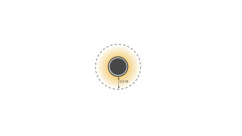 planeo éclairage de jardin 12V - appliques LED appliques Polaris Alu - 6W 495Lumière