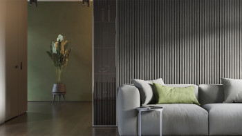 planeo Panneaux acoustiques - Chêne gris - 2400 x 525 x 18mm (PU-A-006)