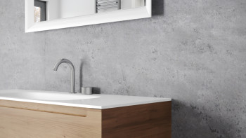 planeo Wallboard - Concrete Dark Grey Matt - différents formats