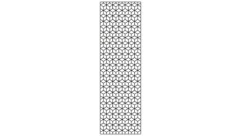 planeo Gardence - Elément design Cube anthracite | DB703 60 x 180cm