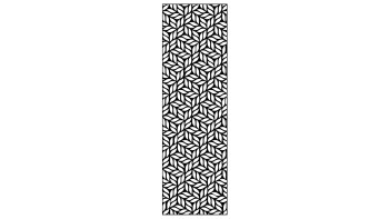 planeo Gardence - Elément design Leafs anthracite | DB703 60 x 180cm