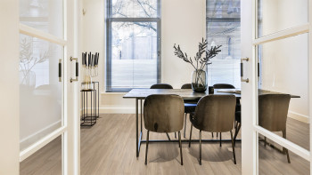 Gerflor Sol PVC clipsable - Virtuo 30 Rigid Acoustic Qaja Beige | isolation phonique intégrée (39121473)