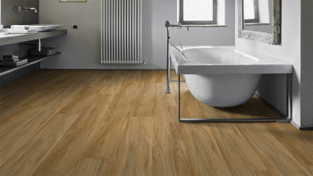 Gerflor Sol PVC clipsable - Virtuo 55 Rigid Acoustic Qaja Honey | isolation phonique intégrée (39051474)