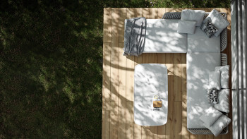 planeo TitanBoard HPL - lame de terrasse chêne clair