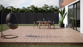 planeo TitanBoard HPL - lame de terrasse bankirai