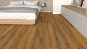 planeo Sol design à clipser - Eco Home&Health Rustic Oak Natural | Isolation phonique intégrée (LO-EK-01)