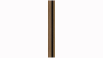 Skaben Panneau acoustique SilentWall Comfort Light - Chêne rustique - 250 x 30 cm