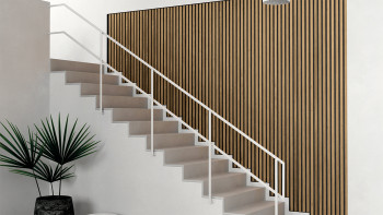 Skaben Panneau acoustique SilentWall Pro - Chêne rustique - 250 x 60 cm