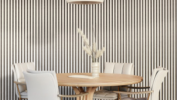 Skaben Panneau acoustique SilentWall Pro - Chêne blanc - 250 x 60 cm