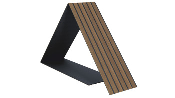 Skaben Panneau acoustique SilentWall Compact - Chêne Rustique - 244 x 30,5 cm