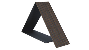 Skaben Panneau acoustique SilentWall Compact - Chêne Foncé - 244 x 30,5 cm
