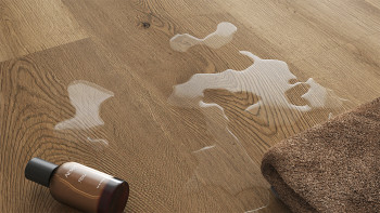 planeo Vinyle à clic rigide - ObjektPRO Chêne Royale Planche XL de 1,83 m de long | Isolation phonique intégrée (SP183-43)