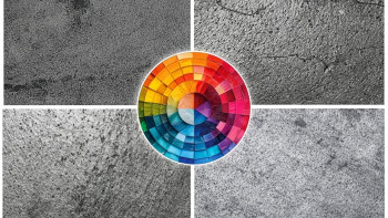 planeo EVOLITH EasyFix - Revêtement mural en pierre naturelle Urban Grey 600 x 300 mm - 6pcs.