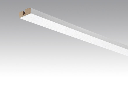 Plinthes MEISTER Fineline blanc 4017 - 2380 x 40 x 15 mm