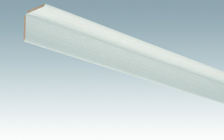 MEISTER Plinthes à gorge plissées Fineline blanc 4029 - 2380 x 70 x 3,5 mm