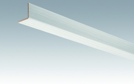 MEISTER Plinthes à gorge Plinthes à angle argent 4021 - 2380 x 33 x 3,5 mm