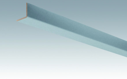 Plinthes MEISTER Plinthes à angle en acier inoxydable métallisé 4079 - 2380 x 33 x 3,5 mm