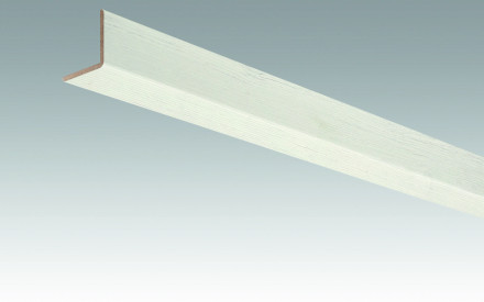 MEISTER Plinthes Plinthes d'angle pin blanc arctique 4099 - 2380 x 33 x 3,5 mm