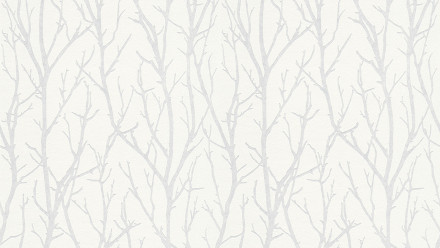 Papier peint vinyle blanc moderne fleurs vintage & nature Meistervlies 2020 114