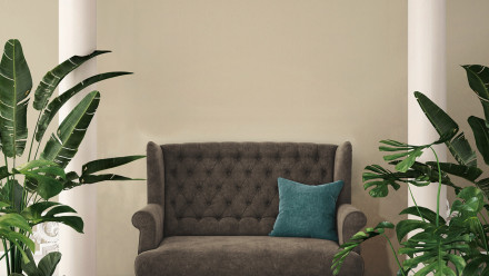 revêtement mural en vinyle beige classicmodern plains vie exotique 253