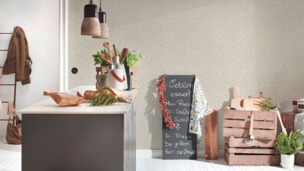 papier peint en vinyle beige moderne uni trendwall 202
